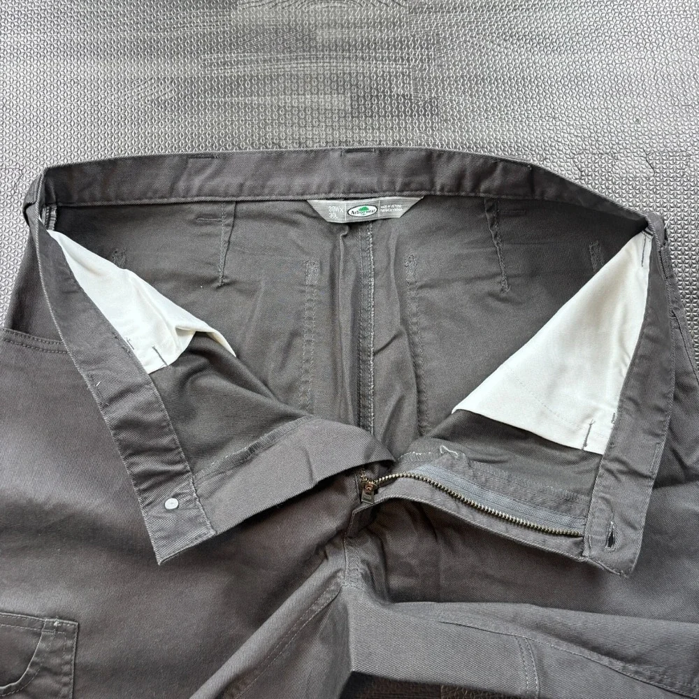 NEW Arborwear Original Tree Climbers Pants Mens Size 38x30 Dark Gray Work Canvas